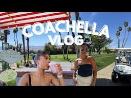 My First Coachella Vlog (prep day, golf event, sushi dinner, farmer's market)