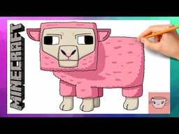 How To Draw Sheep from Minecraft Movie | Easy Drawing Tutorial