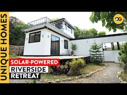 Sustainable Retreat: Explore this Solar-Powered Tiny House by the River in Rizal | OG