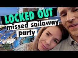 Locked Out on Embarkation Day | DAY 1 Carnival Cruise Vlog ⚓