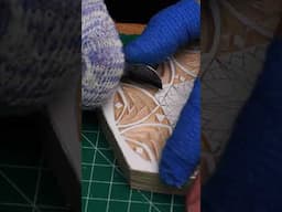 Chip carving a rosette?🌟Easy pattern, big wow factor! Let’s get carving🙌#ChipCarving #Rosette #DIY