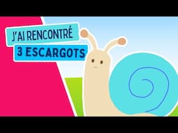 J'ai rencontré 3 escargots 🐌 Maurice Carême | Poèmes chantés par Les Mômeries