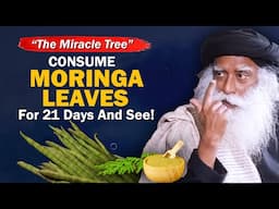 Eat MORINGA SUPERFOOD For 21 Days See What Happens | Benefits | Drumstick Leaves | Sadhguru