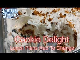 Cookie Delight and Vegetable Beef Soup