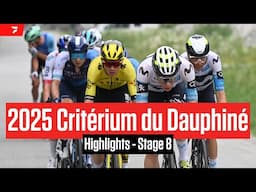 Critérium du Dauphiné 2025 Stage 8 Highlights