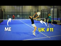 I played a CRAZY PADEL MATCH against the UK #11...