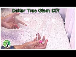 Buy THESE From DOLLAR TREE and CREATE A STUNNING! GLAM DIY