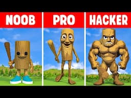 TUNG TUNG TUNG SAHUR | ITALIAN BRAINROT MEMES BUILD CHALLENGE IN MINECRAFT - NOOB vs PRO vs HACKER