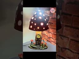 From Trash to Treasure–Watch This Mushroom Lamp Glow