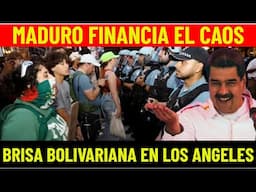 MADURO crea CAOS en  Los ANGELES desde Caracas MARCO RUBIO tendria PRUEBAS