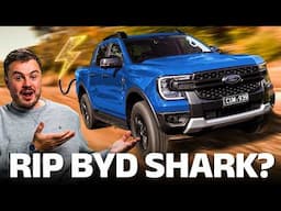 Ford Ranger electric hybrid first drive review: 45km range…RIP BYD Shark?