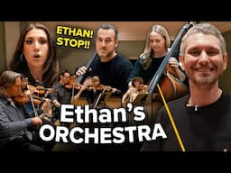 Ethan Conducts an Orchestra (Full Sketch)
