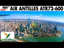 ❤️Epic Low Pass at 1200 feet over the Hudson & New York City