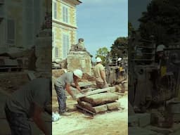 Hallelujah! Our château restoration reaches major milestones!