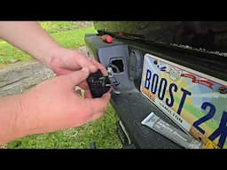 Smoked tail light replacement.