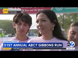 ABC7 Gibbons 5K Run and 3K Walk -  5 31 25 - Rebecca Komosa 8am