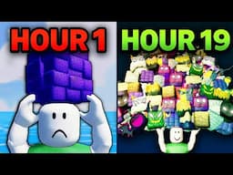 I Survived 24 Hours In Roblox BLOX FRUITS