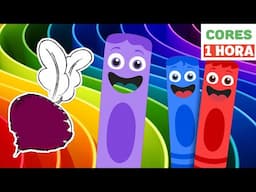 Desenhos Educativos | Turma das Cores | Aprender cores para crianças | Primeira Universidade