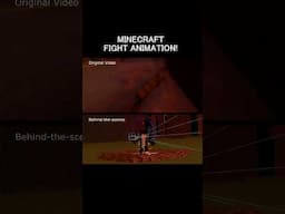 Minecraft FIGHT animation #minecraft