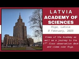 Latvia Academy of Sciences, Riga, Latvia - 8 February, 2025
