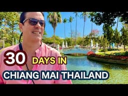 Cost Of Living 30 Days In Thailand.  Chiang Mai Travel.  Expat retired minimalist