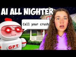 LETTING CHAT GPT CONTROL our SLEEPOVER 🤖