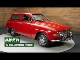 Saab 95 V4 | Restored | Rebuilt Engine | 1970 -VIDEO- www.ERclassics.com