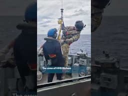 Leaving HMS Richmond in hurry⏫