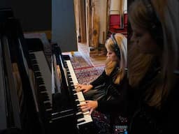 First Time Recording my Piano Tracks in front of People