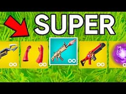 Fortnite but EVERYONE has SUPER ITEMS!