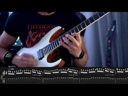 GUS DRAX | ALTERNATE PICKING EXERCISE | TAB ON SCREEN