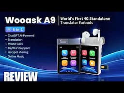 REVIEW: Wooask A9 Smart AI Earbuds – Translator, Mini Phone & Music Player | Kickstarter Launch
