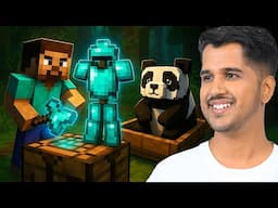MY NEW PET 🐼in Minecraft #Part2