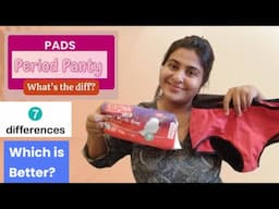 Pads vs Period Panty | Top 7 Differences Between Pads And Period Panties | The Shubhi Tips!!
