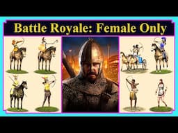 Female Only | AI Only Battle Royale | Rome Total War | Barbarian Invasion | Alexander