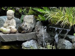 POPOSOAP Pond Waterfall Box with Pump Kit