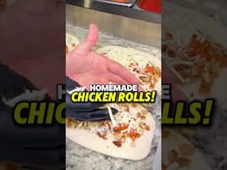 We don’t ruin the sauce, we let it do its thing. Chicken rolls made with love, not extra nonsense.😎