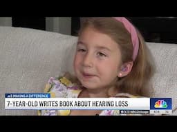 Suburban child writes book about hearing loss