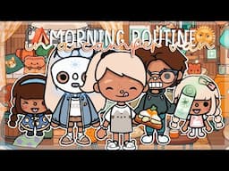 Morning Routine in a CAMPER VAN 🏕️☀️| *with voice* | Toca Boca Roleplay