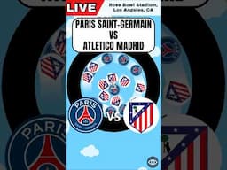 PSG vs Atletico Madrid - Group B - CLUB WORLD CUP 2025 #cwc #simplemarblerace #psg  #atm #psgatm
