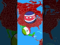 What if North Korea🇰🇵 and USA🇺🇸 switched places #countryballs #geography#
