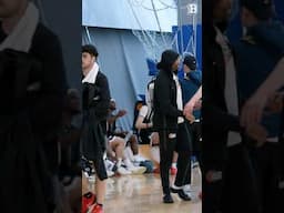y'all like when someone does less talking on the mic or when they talk a lot?🤔 #aau #basketball #nba