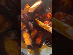 🔥Sticky Coffee Tofu Ribs🔥