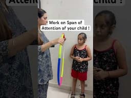 Best activity to improve Span of Attention || Self talk || Focus || Air Writing || Autism || ADHD