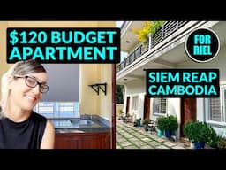Budget apartment for $120 a month! Live or retire in Siem Reap, Cambodia! #forriel