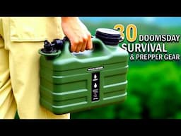 30 Best Doomsday Survival Gear & Prepper Gadgets You'll Need in 2025