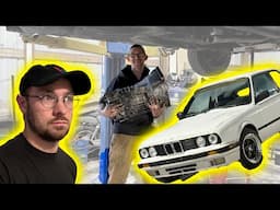 SAVING MY MANUAL! New transmission in my FAVORITE car E30 325is