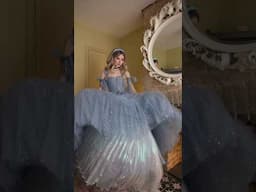 How to style a cute mesh dress the Cinderella way #shorts