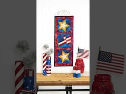 Foundation paper piece an American flag with Jen in our newest tutorial! #fpp #quilting #diy