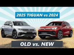 2025 Volkswagen Tiguan is OUT! Whats NEW vs 2024 VW Tiguan – Old vs New!